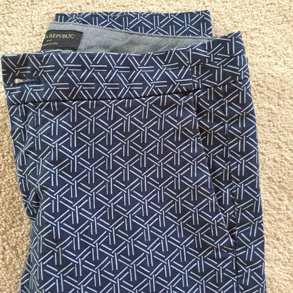 Banana Republic -Hampton Fit Cropped Pants- Small